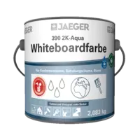390 2K-Aqua Whiteboardfarbe Zweikomponentige Whiteboardfarbe von Jaegerlacke