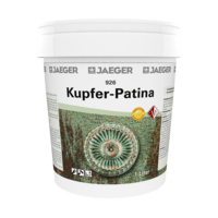 Kupferfarbe mit Grünspan-Effekt von Jaegerlacke