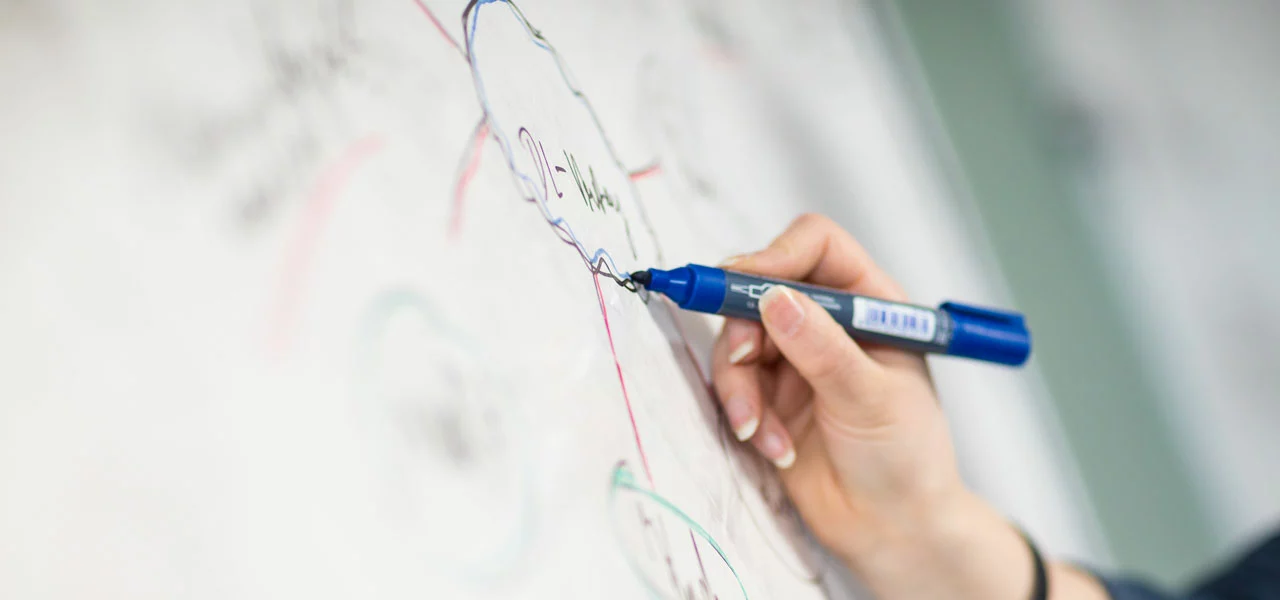 Whiteboard Wand Stift