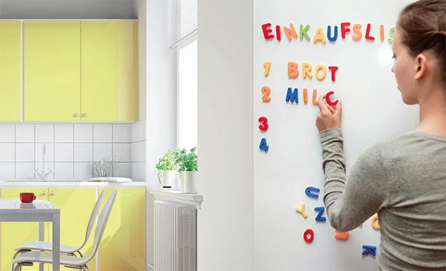 Magnetfarbe in der Küche