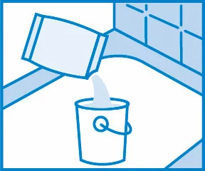 Icon Entkalken - Entkalken der Badewanne vor der Beschichtung mit dem Badewannenlack