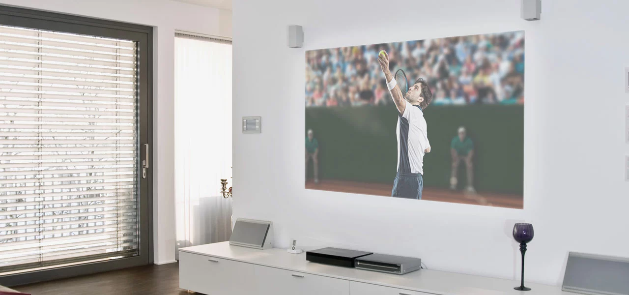 Beamer Leinwand Projektion Heimkino Beamer Leinwand Projektion Heimkino Projektionsfarbe