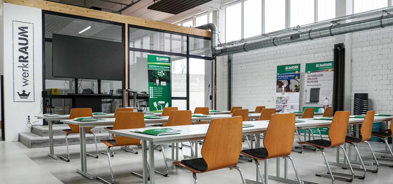 Seminarraum mit Bestuhlung