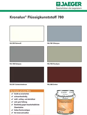 780 Kronalux Flüssigkunststoff 