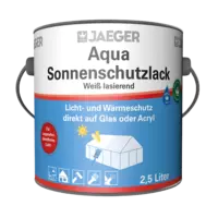 Wasserbasierter Sonnenschutzlack