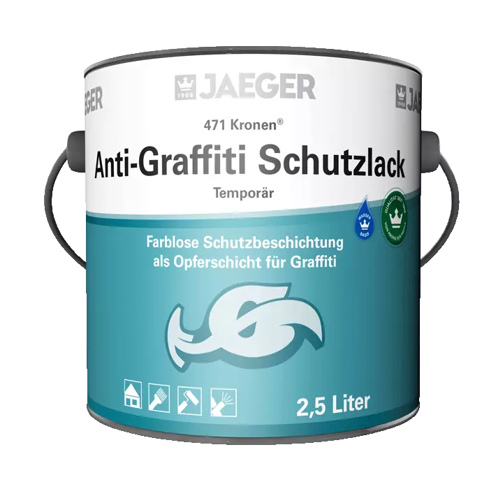 Anti-Graffiti Schutzlack im 2,5 Liter Gebinde