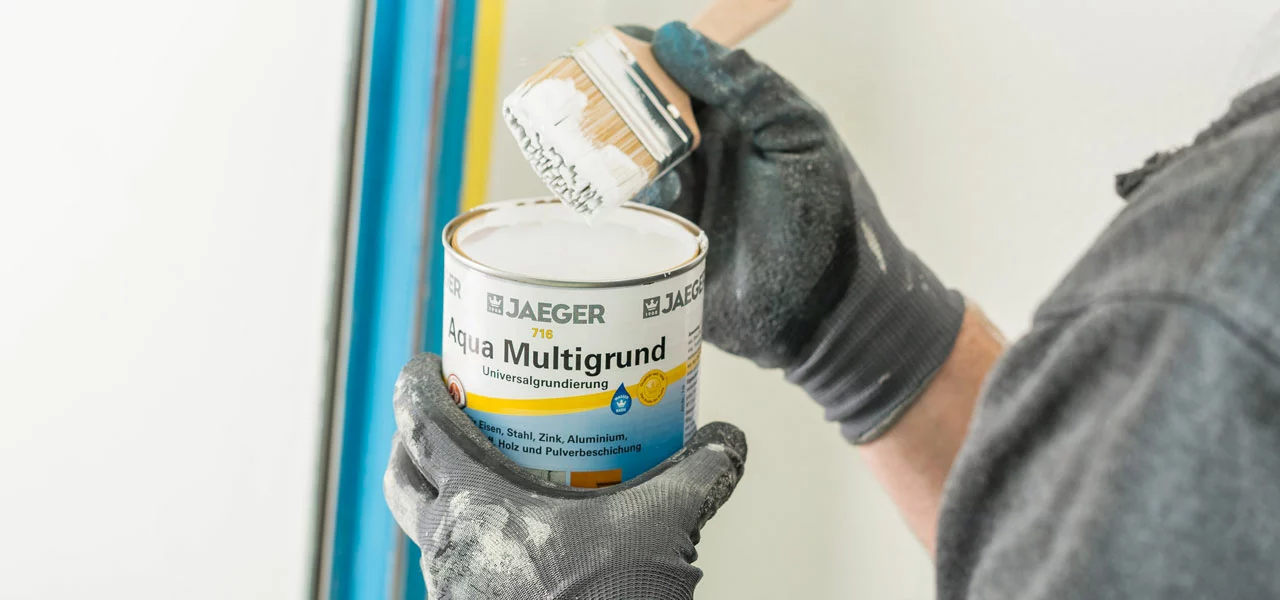 Aqua Multigrund streichen