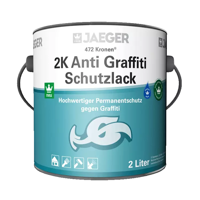 2K Anti Graffiti Schutzlack 2K-Schutz gegen Graffiti
