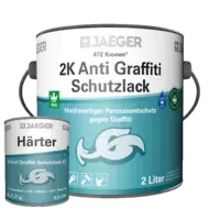 Zweikomponentiger Anti-Graffiti Schutzlack von Jaegerlacke