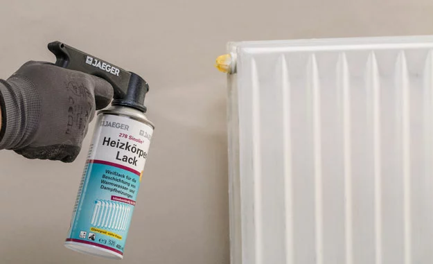 Sinolin® Heizkörperlack-Spray einfache Verarbeitung - in weiß erhältlich Sinolin® Heizkörperlack-Spray einfache Verarbeitung - in weiß erhältlich