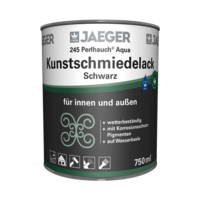 Kunstschmiedelack in schwarz