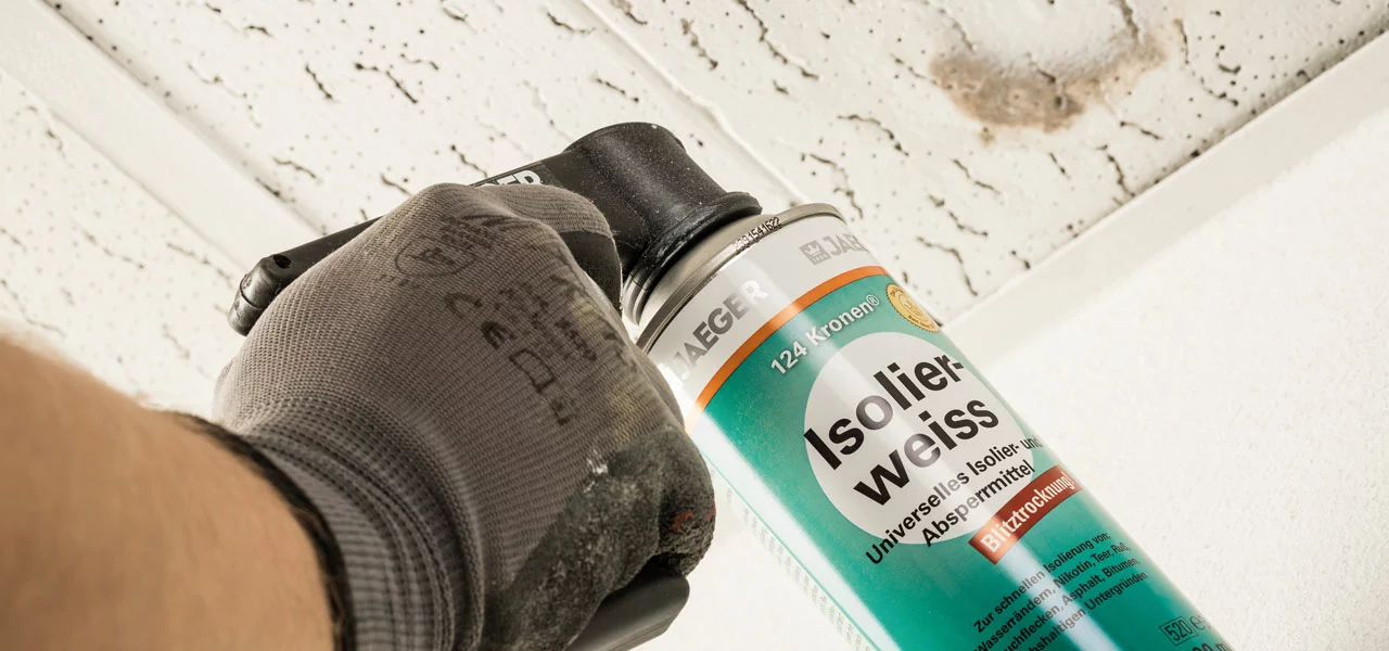 Hier mehr erfahren Isolierfarbe sprühen mit Isolierweiss